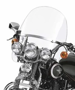 Harley Davidson Abnehmbare King-Size Windschutzscheibe 18" Klar