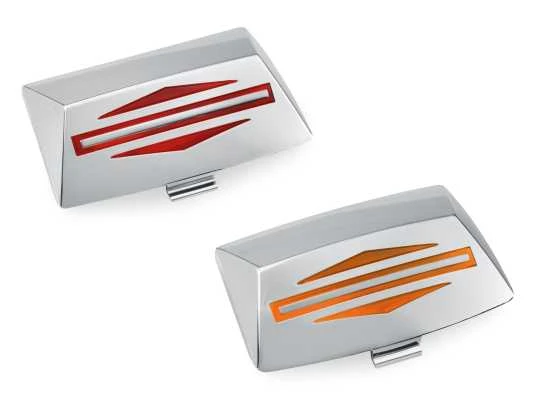 Harley Davidson Fenderspitzen-Kit Mit Glaseinsatz Bar & Shield 3 Harley Davidson Fenderspitzen-Kit Mit Glaseinsatz Bar & Shield