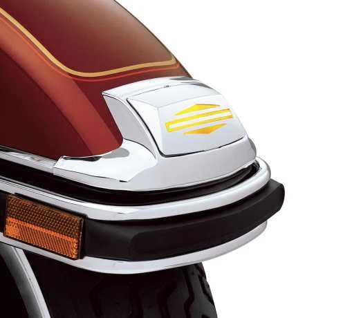 Harley Davidson Fenderspitzen-Kit Mit Glaseinsatz Bar & Shield 4 Harley Davidson Fenderspitzen-Kit Mit Glaseinsatz Bar & Shield – Bild 2