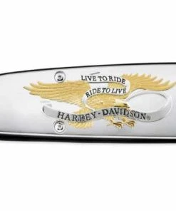 Harley Davidson Live To Ride Luftfilter-Zierblende