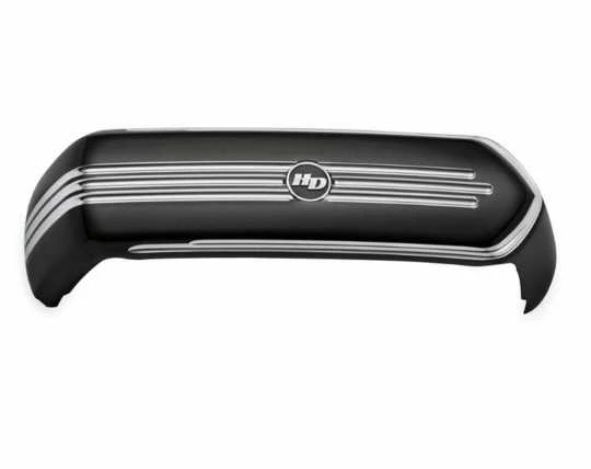 Harley Davidson Defiance Ventilator Luftfilter-Zierblende, Schwarz & Highlights 3 Harley Davidson Defiance Ventilator Luftfilter-Zierblende, Schwarz & Highlights