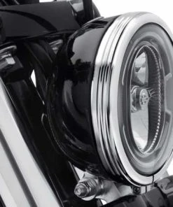 Harley Davidson Defiance Scheinwerfer Zierring 5 3/4" Chrom -Harley-Davidson-Shop 61400429 23