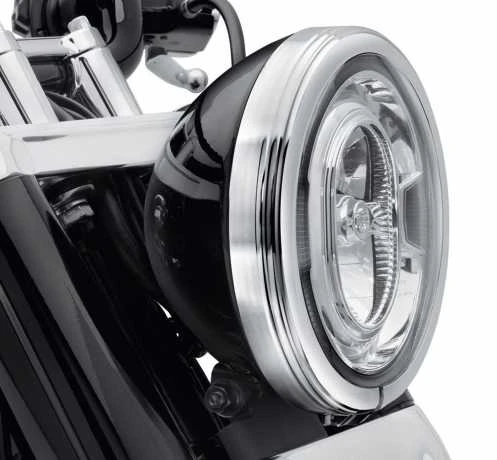 Harley Davidson Defiance Scheinwerfer Zierring 7" Chrom 4 Harley Davidson Defiance Scheinwerfer Zierring 7" Chrom – Bild 2