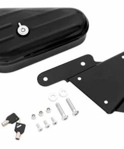 Harley Davidson Werkzeugbox Linke Seite, Schwarz