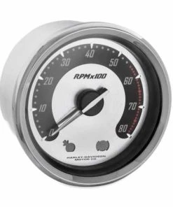 Harley Davidson Drehzahlmesser 4" Mit Aluminiumguss-Zifferblatt