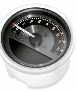 Harley Davidson Digitaler 4" Tacho Mit Analogem Drehzahlmesser Km/h & Mph