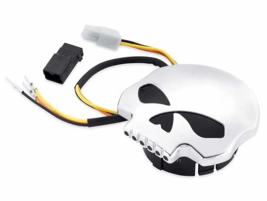 Harley Davidson LED-Tankanzeige Skull 3 Harley Davidson LED-Tankanzeige Skull