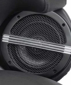 Harley Davidson Defiance Tour-Pak Lautsprecher-Verzierung Schwarz Cut -Harley-Davidson-Shop 76000678 2