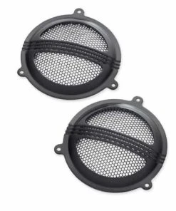 Harley Davidson Defiance Batwing Fairing Lautsprecher-Verzierung Schwarz