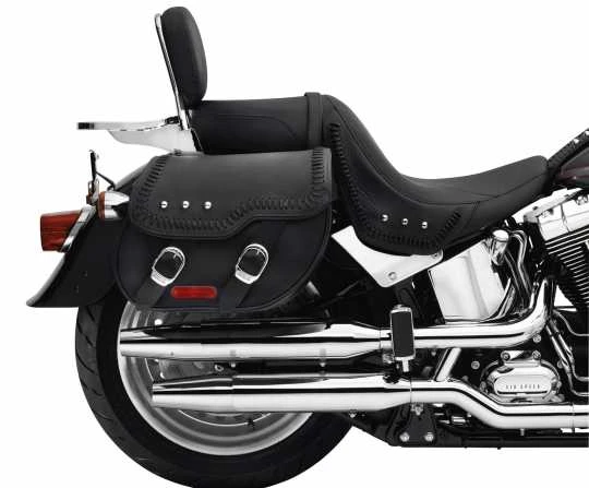 Harley Davidson Leder-Satteltaschen Im Fat Boy Style 3 Harley Davidson Leder-Satteltaschen Im Fat Boy Style