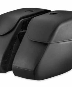 Harley Davidson Abschließbare Leder-Seitenkoffer