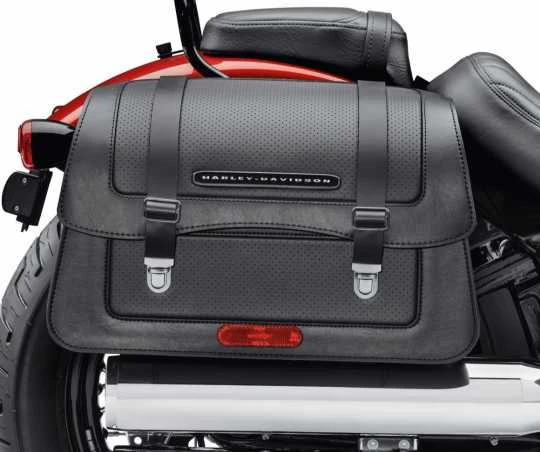 Harley Davidson Abnehmbare Satteltaschen Vinyl Schwarz 4 Harley Davidson Abnehmbare Satteltaschen Vinyl Schwarz – Bild 2