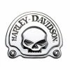 Harley Davidson Dekoratives Skull Medaillon 3 5/8" X 3" Chrom -Harley-Davidson-Shop 91718 02 harley