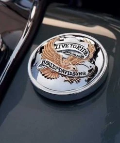 Harley Davidson Tankdeckel-Medaillon Live To Ride -Harley-Davidson-Shop 99020 90t 3