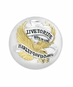 Harley Davidson Tankdeckel-Medaillon Live To Ride